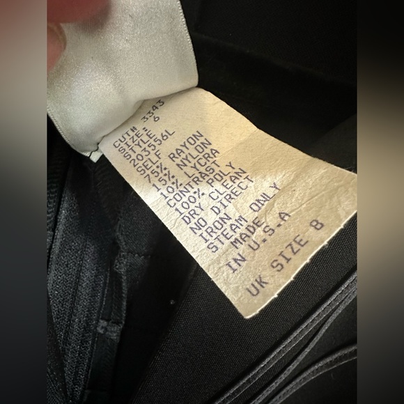 New TADASHI SHOJI Black Evening Gown Black Tie Party Maxi Collared Formal Wear - Picture 11 of 12